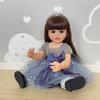 Silicone Reborn Baby Doll 55cm With Realistic Features For Collectors And Kids