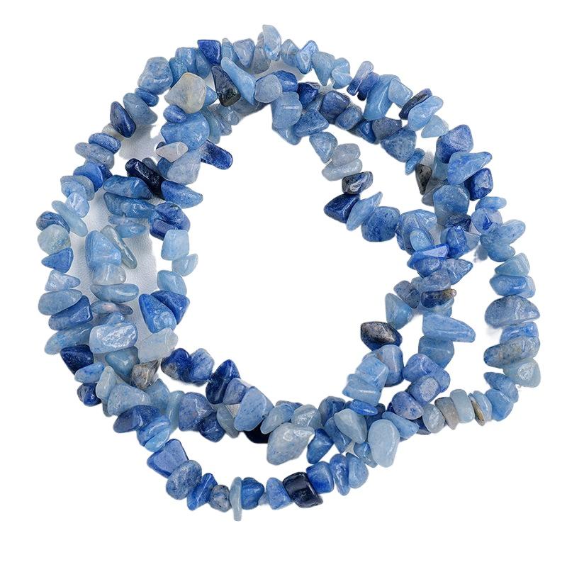 Naturweißes Pulver, gelber Amethyst-Bruchstein, Halbfertigprodukt, DIY, Farbige Kristallsteine, lose Perlen, Schmuckzubehör