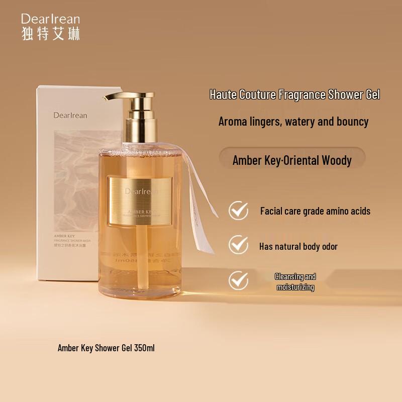 Unique Eileen Amber Key Fragrance Shower Gel