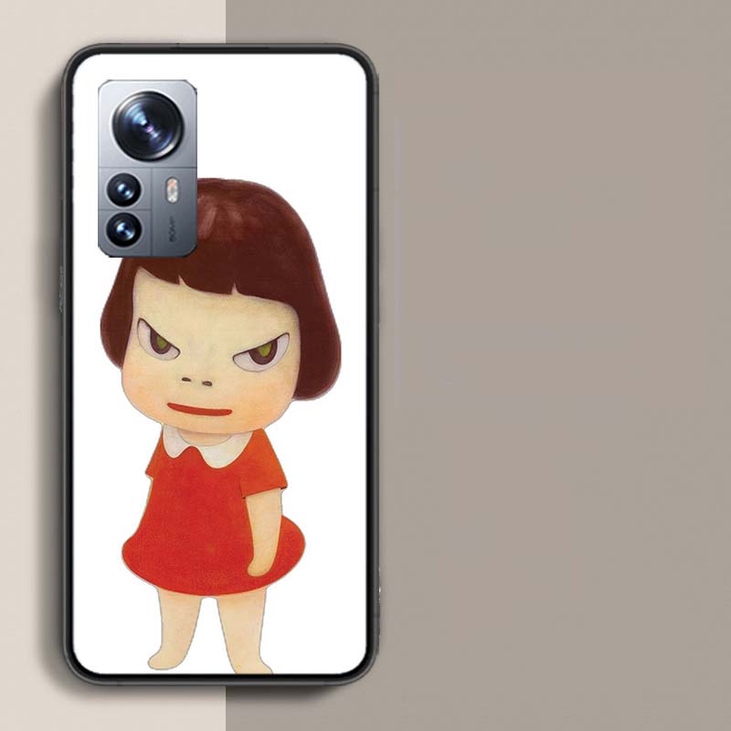 Cute Nara Yoshitomo Art Phone Case For Redmi Note 13 Pro Plus 14 Pro+ 12S 12 11S 11T 11E 11 10S 10 9S 9 Xiaomi Capa TPU