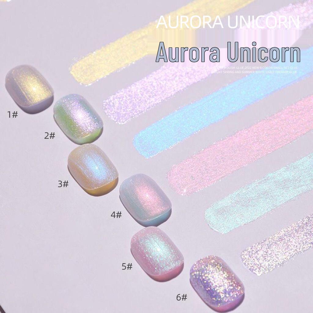 Aurora Unicorn Ice Nail Polish Gel - Spring/Summer 2024 Mermaid Collection