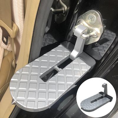 Auto Pedale Türstufe Einfacher Zugang zum Dach Stützt beide Füße Klappbar Auto Dachträger Stufe Glasbrecher Sicherheitshammer Haken Pedal