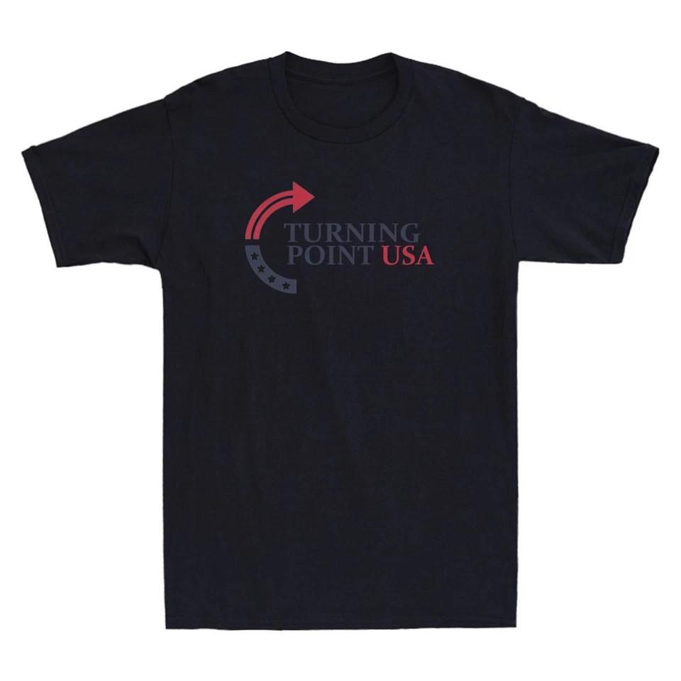 MOST POPULAR! Charlie Turning Point USA Funny Meme Design T-Shirt S-3XL L