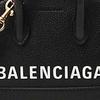 New Balenciaga Ville Cow Leather Dome Bag, Handbag, Crossbody Bag, Shoulder Bag Mini Women's Black 6397561IZ1M1090