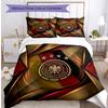 Germany Football Printed Bedding 3 Piece Set Cozy Breathable Bed Cover Set As Housewarming Holiday Gift