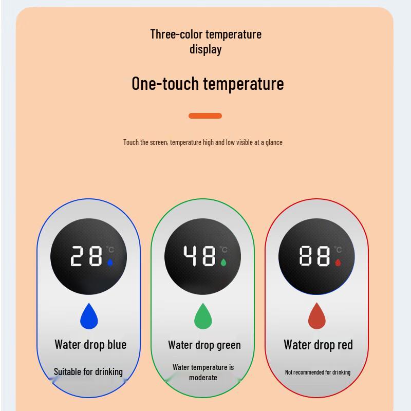 QUANGE Smart Tea Infuser Thermos with Temperature Display