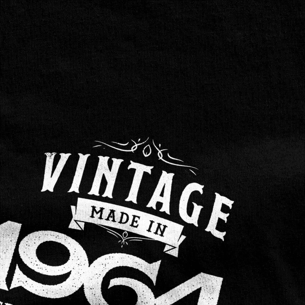 Birthday 1964 60th Grandma Grandpa Gift Merch Shirt for Men Women aged 60 Funny Pure Cotton New Arrival Tees