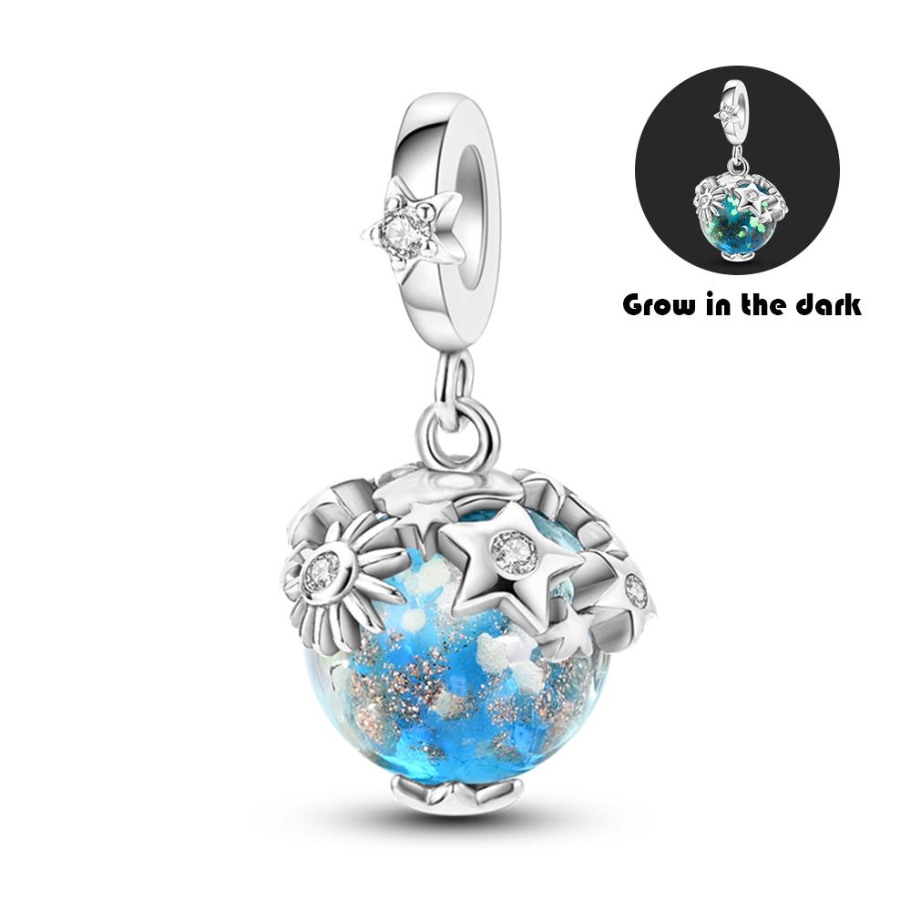 Latest In Authentic Genuine Copper Glowing Luminous Firefly Charm Bead Elements Pendant Piece For Bracelet Style Charm Decorations Jewelry Creation