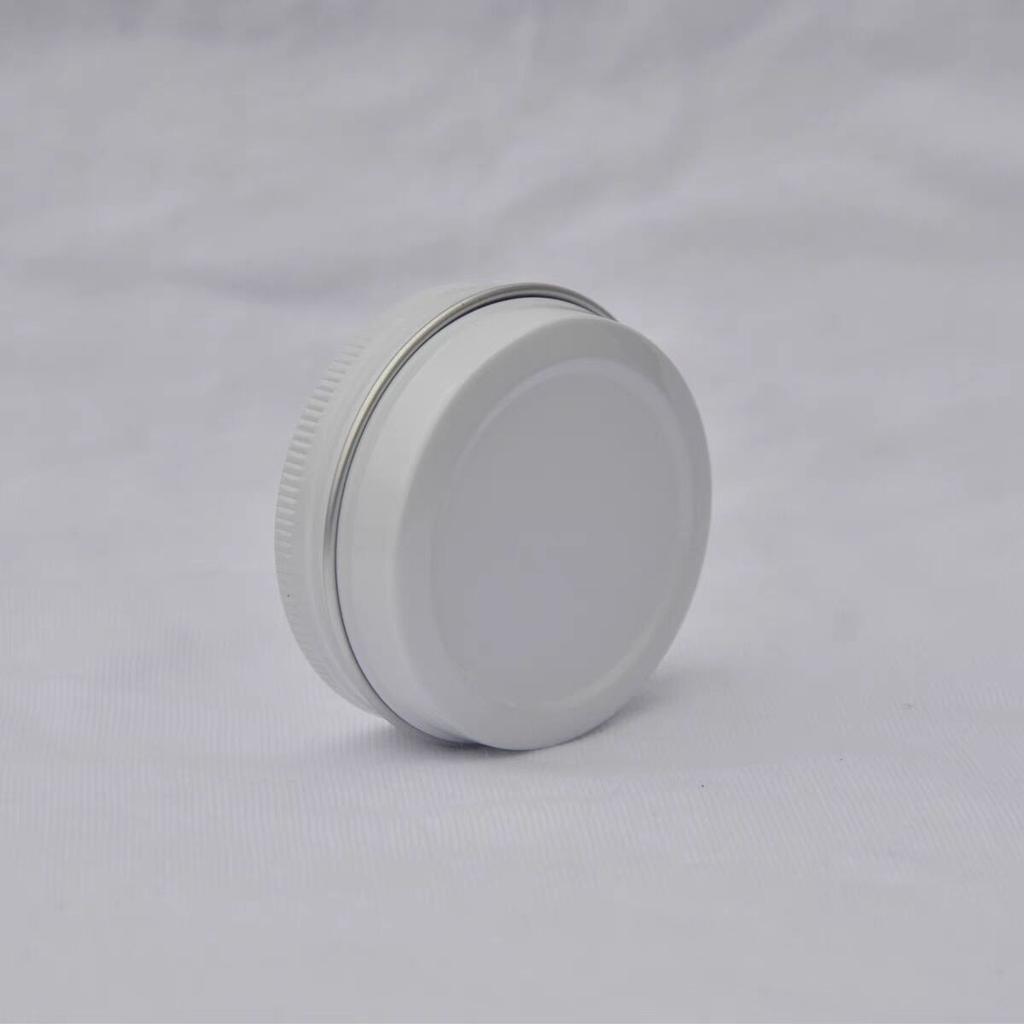 50 Pcs White Color 30ml Aluminum Jar 30g Aluminum Tin Container 30ml Cosmetic Jar 30g Cream Jar