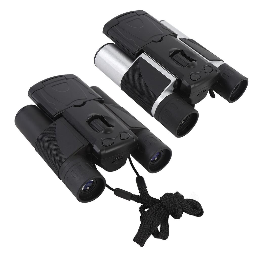 10x25 Digital Binoculars with Camera 48MP 2.5K HD 2 Inch Color Screen 8x Digital Zoom Type C Video P