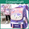 Adorable Children's Backpack Cartoon Large Capacity Oxford Fabric School Bag For Boys And Girls
