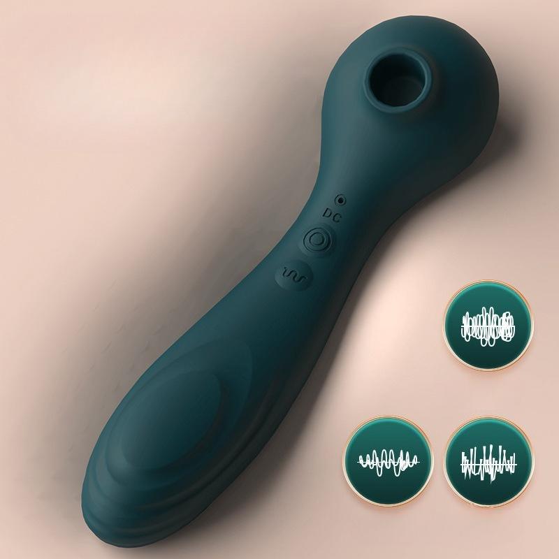 Vibration Rod, Female Self-pleasuring Device, Vibration, Sucking, Sex Product, Female Adult Product