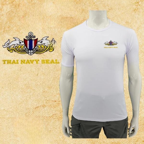 T Shirt Thai Navy Seal Military Shark Soldier Thailand Undershirt O Neck Round Neck Short Sleeve Embroidered Logo Men Women Unisex