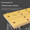 Portable Multifunctional Folding Workbench: Sliding Table Saw & Small Woodworking Station