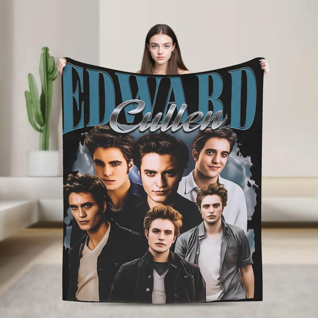 Jacob Die Twilight Saga Decke Qualität Warm Weich Überwurfdecke Winter Mädchen Jungen Sofa Bett Grafischer Bettbezug