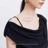 VEROMODA Lyocell Blend Convertible Long Dress