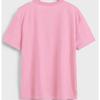 Pink Sunflower Butterfly Printed Summer Women's Plus Size T-Shirt Women's Casual Round Neck Short Sleeved Tops