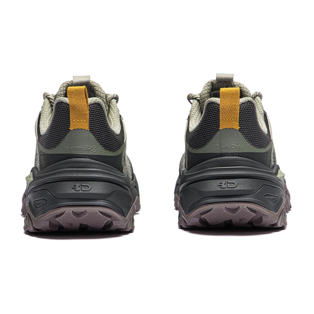 Men's Sneakers Li-Ning 1000 Lines 2.0 Mountaineering & Hiking Shoes Men's Low-top Army Green Black Brown
