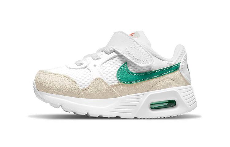 

Детские кроссовки Nike Air Ma Low top Бежевые Белые Зеленые для младенцев и малышей CZ5361-104 22