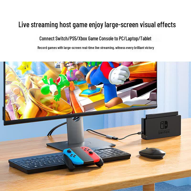 SAMZHE 4K HDMI to USB/Type-C Video Capture Card