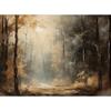 Dark Academia Art Witch's Black Cat Poster Prints For Gallery Home Decor Gothic Crow Haunted House Canvas Painting Wall Art