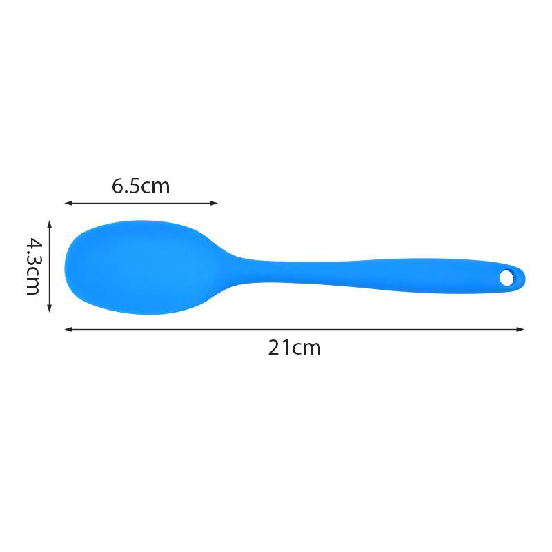 Silikonskje Kjøkkenskje Mikser Smørspatel Langt håndtak røreskje
