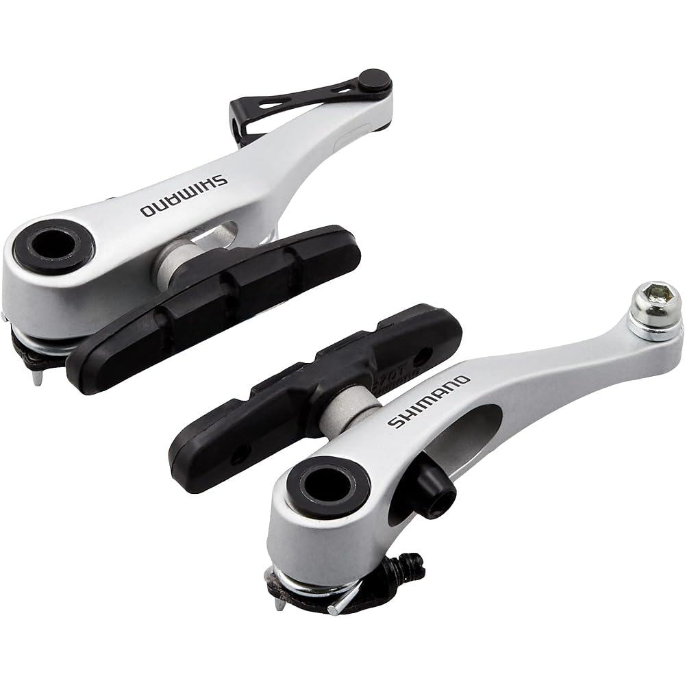 Shimano V-Brake BR-R353 Front Brake with S70T Shoes 16.0/25.0mm Fixing Bolts 90mm Arch Length Silver