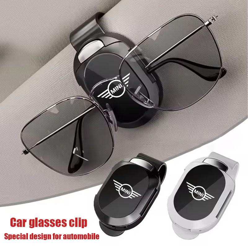 Car Glasses Clip Car Visor Glasses Holder Sunglasses Organizer Clip For Mini Cooper S R55 R56 R50 R53 R60 F55 F56 Accessories lzkpf00