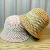 Womens Hat Fisherman Summer Travel Fashion Casual Shade Handwoven Hat Straw