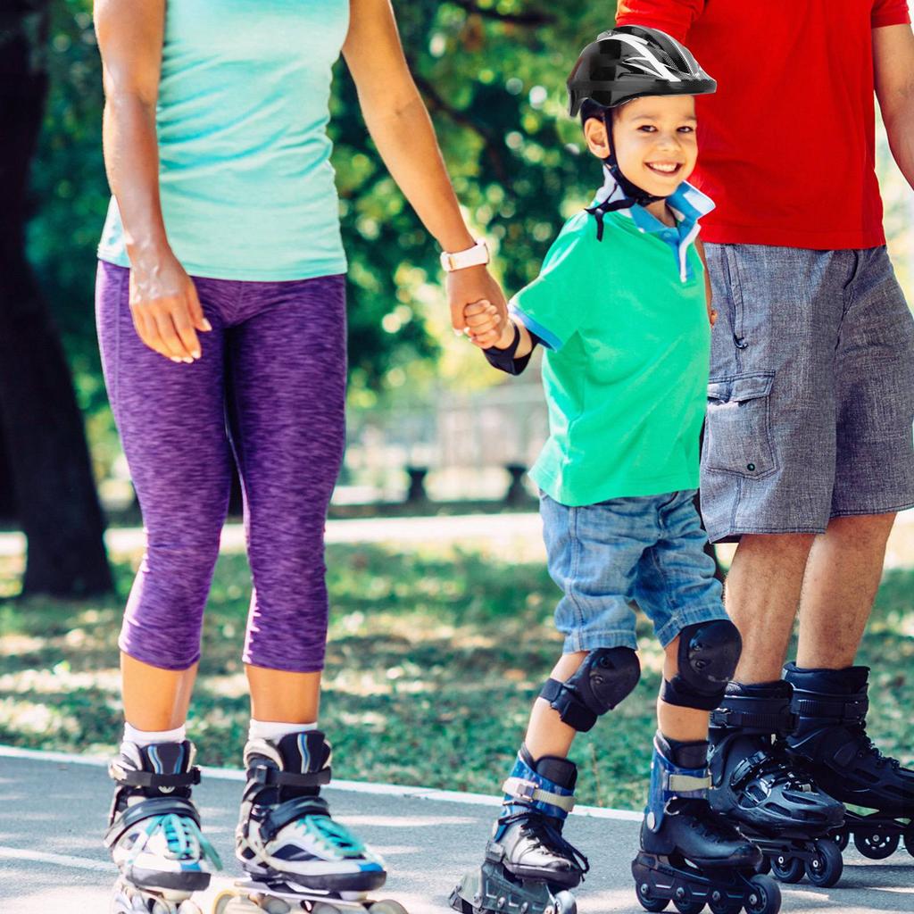Professional Children Skateboarding Helmet Kid Skating Multi Sport Helmet(Blue )