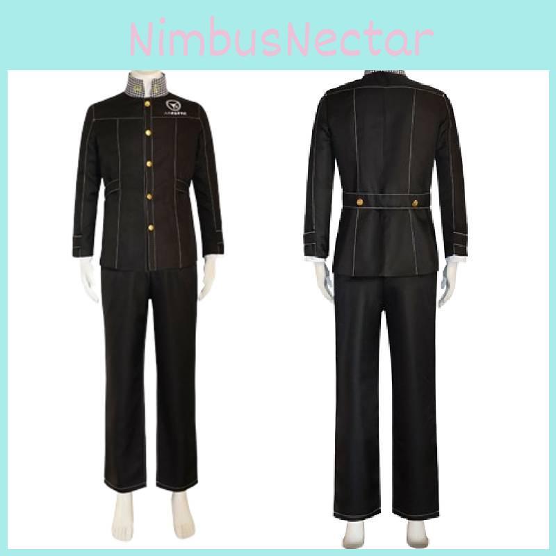 Persona 4 Golden Narukami Yu Costume Cosplay Uniforme Anime Elegante