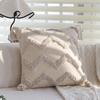 Cream Style Pillow Case Flower Pillow Living Room Sofa Green Rectangular Waist Pillow Bay Window Back Cushion
