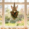 Plastic Easter Gnome Pendant With Carrot Rabbit Ears Door Hanger Spring Wreath  Home Decor