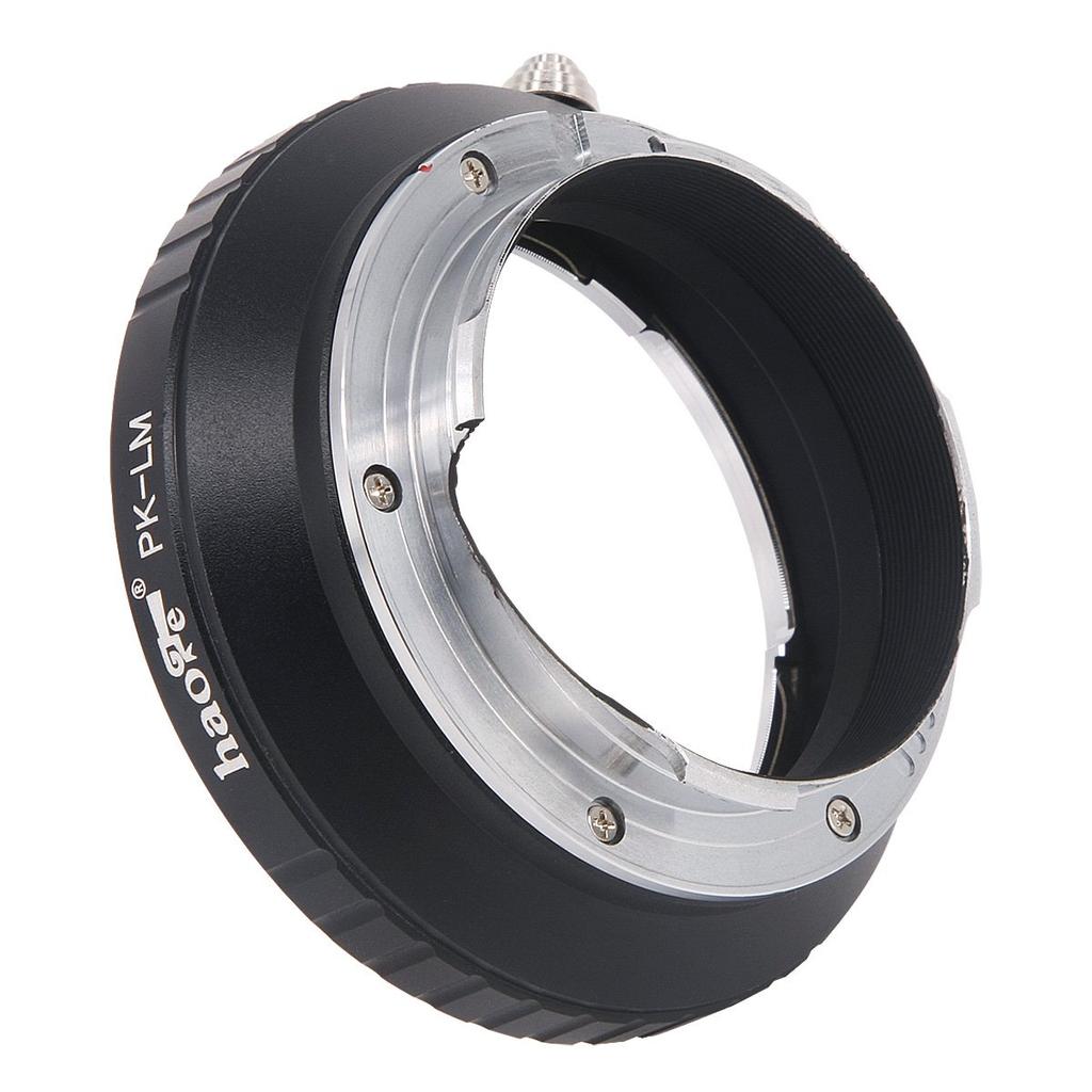 Haoge Lens Mount Adapter for Pentax K PK Mount Lens to Leica M LM Mount including M Cameras, M240, M240P, M262, M3, M2, M1, M4, M5, CL, M6, MP, M7,