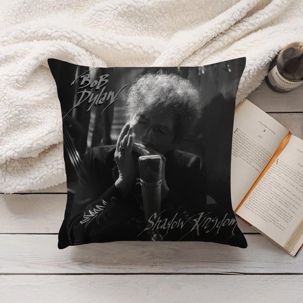 Singer Bob Dylan Pillow Case Home Decoration Cushion Cover Suitable For Bedroom Car Office Sofa