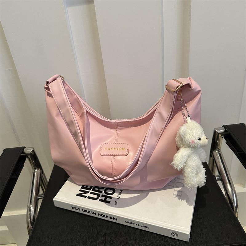 Fashionable 2024 Soft Pu Leather Tote Handbag For Women With Large Capacity And Stylish Stitches