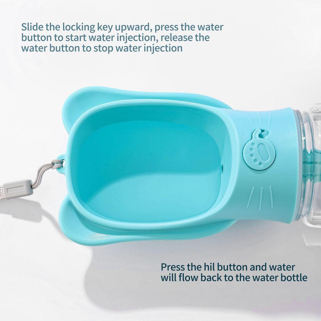 Portable Dog Travel Water Bottle - Pet Walking Cup