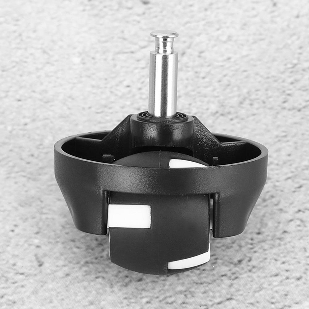 ABS Vacuum Caster Wheel Black ABS Swivel Caster Assembly Robotic Vacuum Maintenance