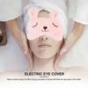 USB Electric Eye Mask for Sleeping 2Pcs Pink Steam Eye Pad Eyeshade