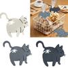 Sturdy Polylactic Acid Cats Butt Bread Bag Clip for Long Time Use Food Protective and Decoration