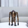 European Abstract Resin Long-armed Gorilla Animal Sculpture Ornament for Living Room Bedroom Fun Animal Gorilla Craft Home Decor