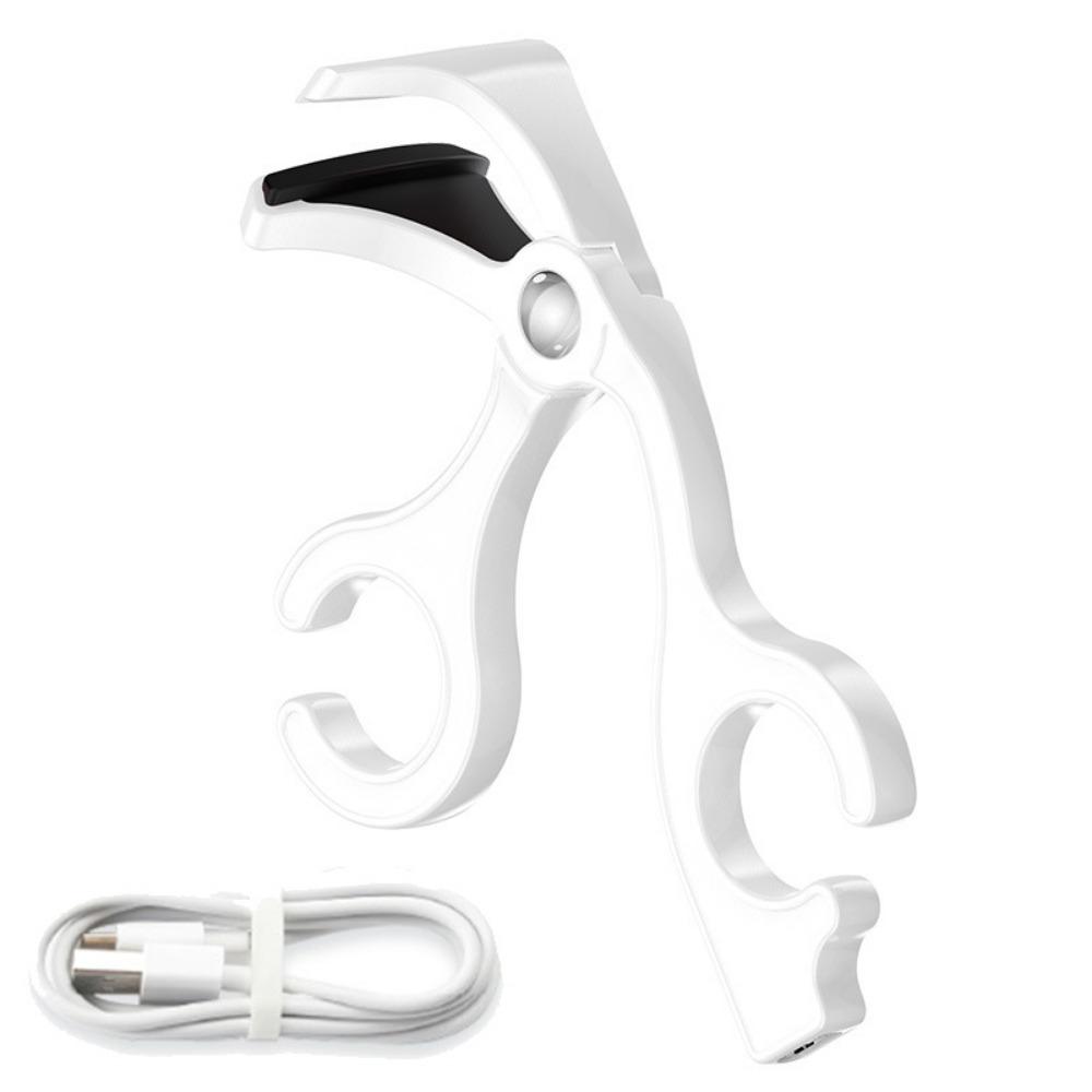 

Wide Angle Electric Eyelash Curler Lasting Curling Eyelash Clip Heated Eyelash Curling Device Home белый