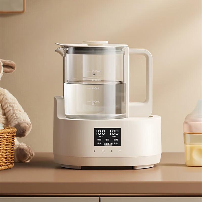 OIDIRE 1.2L All-Glass Smart Baby Bottle Sterilizer & Warmer CN plug (adapter included)