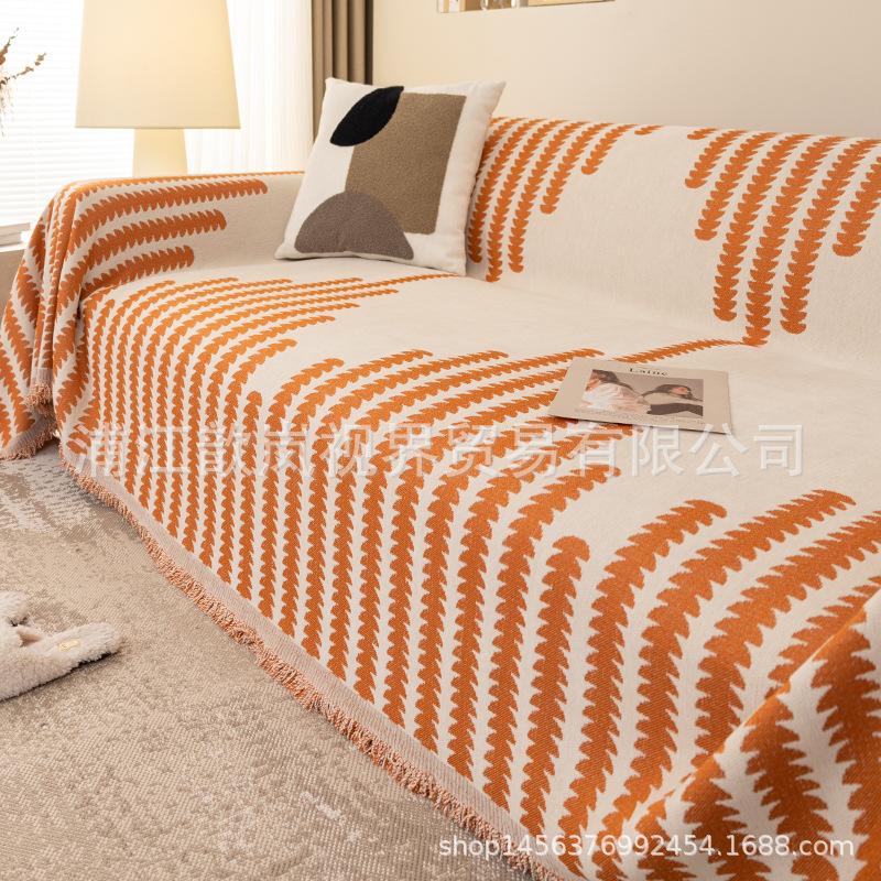 Sofa Towel  Popular New Simple Modern Light Luxury High Sense Sofa Cover Non-Slip Seat Cushion Cover Cloth