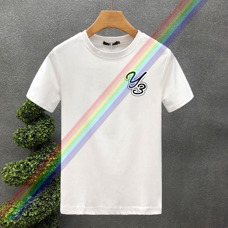 2025 New Hot Korea Style Luxury Brand Tshirt 100%Cotton Hand Letter Y3 Printed Tees Summer Harajuku Women Short Sleeve T-shirt