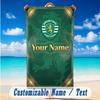 Beach Towel Custom Name Text, Quick Dry Large Towel For Beach HomeSporting CP