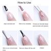 Embossed Nails Art Stickers Creative 5D Engraved Woolen Yarn Pattern Manicure Decals Exquisite DIY Nail Design