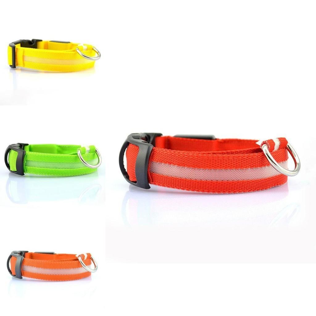 Pet Led Light Up Dog Collar Rechargeable For Small Medium Large Dogs