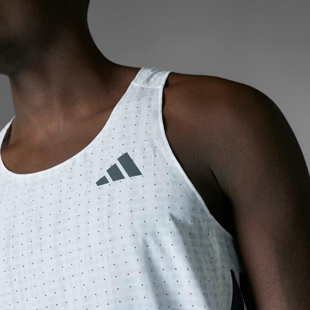 New Adidas Free Shipping With AdiClub Adizero Running Singlet JD4198