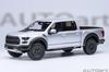 AUTOart Ford Raptor Supercrew 2019 Finished Model 72950 1/18 F-150 (Metallic Silver)